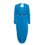 By Malene Birger Pre-owned Pre-ownedPolyesterklnningar Blue, Dam