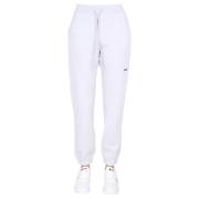 Msgm Joggingbyxor MED Logotryck Gray, Dam