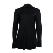 By Malene Birger Pre-owned Förägsilktops Black, Dam