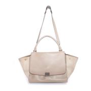 Celine Vintage Pre-owned Väska Beige, Dam