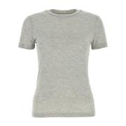 Agolde Klisk T-Shirt Gray, Dam