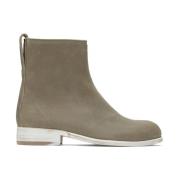 Our Legacy Champagne Suede Boot Beige, Herr