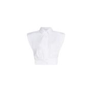 Karl Lagerfeld Blouses White, Dam