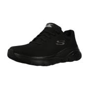 Skechers Stiliga Dam Sneakers Black, Dam