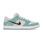 Nike April Skateboards Dunk Low Sneakers Blue, Herr