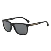 Emporio Armani Ea4047 Sungles in Black Black, Herr