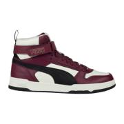 Puma Game Mid Sneakers Red, Herr