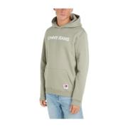 Tommy Hilfiger Klassisk Bomullsweatshirt Gray, Herr