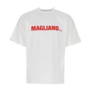 Magliano T-Shirts White, Herr