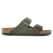 Birkenstock Arizona Vegan Sandaler Green, Herr