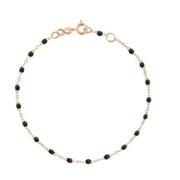 Gigi Clozeau Ros Resin Armband - Klassisk Kollektion Black, Dam