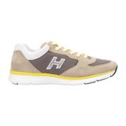 Hogan Suede Gym Sneakers Beige, Herr