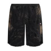 Diesel P-Crown-N2 bomullsshorts Black, Herr