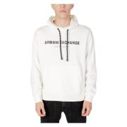 Armani Exchange Herr Huvtröja White, Herr