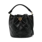 Tory Burch Mjuk Bucket Väska - Svart Black, Dam