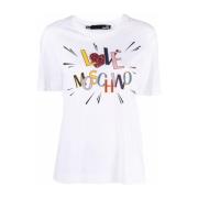 Love Moschino T-shirt White, Dam