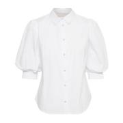 Karen by Simonsen ChillyKB Blus Vit White, Dam