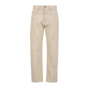 Aspesi Denim Bomullsbyxor Yellow, Dam