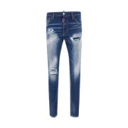 Dsquared2 Blåa Jeans för Män Blue, Herr