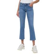 Liu Jo Bootcut Jeans med Logodetalj Blue, Dam