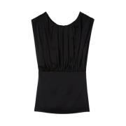 Jil Sander Stilfull Topp 69 Black, Dam