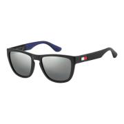 Tommy Hilfiger Stiliga solglasögon TH 1557/S Black, Herr