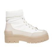 Tommy Hilfiger Vita Monogram Outdoor Ankelboots White, Dam