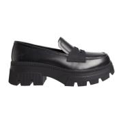 Calvin Klein Jeans Chunky Combat Loafer - Svart Black, Dam