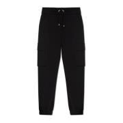 Balmain Sweatpants med logotyp Black, Herr