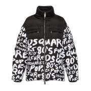 Dsquared2 ‘D2 Pop 80-tal’ kollektion dunjacka Black, Herr