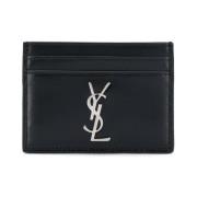 Saint Laurent Wallets Cardholders Black, Herr