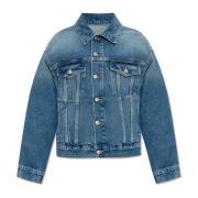 MM6 Maison Margiela Jeansjacka Blue, Dam