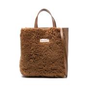 Marni Elegant Brun Handväska Aw23 Brown, Dam