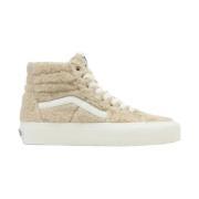 Vans Beige Casual High-Top Sneakers för Kinnor Beige, Dam