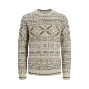 Jack & Jones Stilfull Pullover Gray, Herr