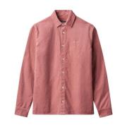 Gabba Rosa Corduroyskjorta med Broderad Logotyp Pink, Herr