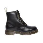 Dr. Martens Sarta aslappnade läderstölar Black, Herr