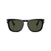 Persol Svarta solglasögon med originaltillbehör Black, Unisex