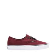 Vans Casual Bordeaux Canas Sneakers Red, Unisex