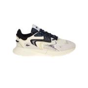 Lacoste Off-White Herr Sneakers Beige, Herr