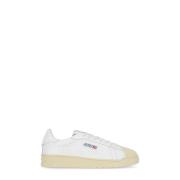 Autry Vita Läder Sneakers med Bob Lutz Print White, Herr