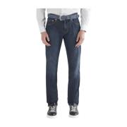 Harmont & Blaine Straight Jeans Blue, Herr