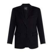 Anine Bing ‘Quinn’ ylleblazer Black, Dam