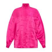 Balenciaga Silk Sweatshirt Pink, Dam