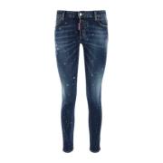 Dsquared2 Stretch Denim Jennifer Jeans Blue, Dam