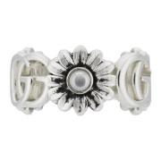 Gucci Sterlingsilver Pärla Ring Gray, Dam