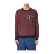 Armani Exchange Klassisk Pullover Brown, Herr