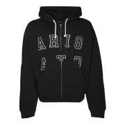 Axel Arigato Grafiskt Logotyp Hoodie Svart Black, Herr