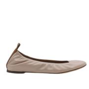 Lanvin Beige Platta Skor Beige, Dam