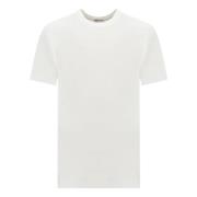 Maison Margiela Ekologiska bomull T-shirts och Polos White, Herr
